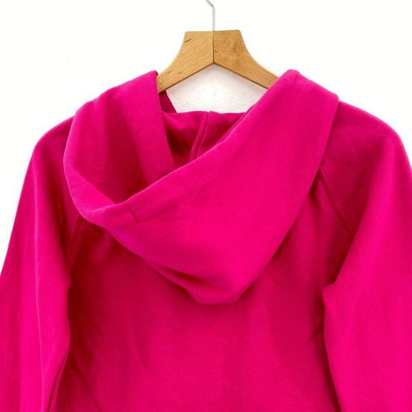 GAP Pink Full Zip Logo Sweatshirt Hoodie Pockets - Picture 6 of 6